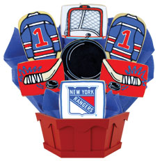 NHL1-NYR - Hockey Bouquet - New York NYR